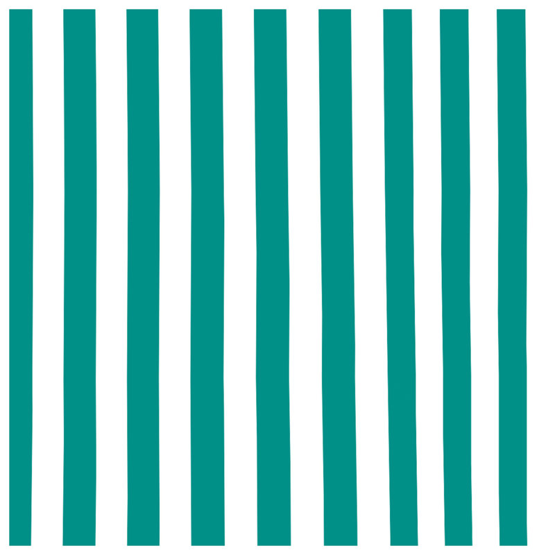 Teal Vertical Stripes Bedding Stripes Bedspread Pattern, Double