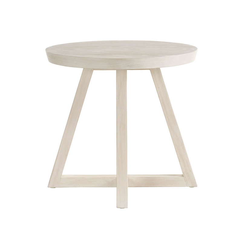 Dwell End Table, Ivory