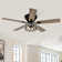 52'' Iris 5 - Blade Standard Ceiling Fan with Remote Control and Light Kit Included