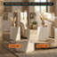 Table d'appoint en fibre de verre Nexigo-1015084165