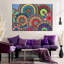 Mandala Parade, reproduction sur toile-1152568193