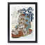 The Courtesan by Yashima Gakutei - Framed Print-55642218-55642219