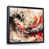 Black Floater Framed