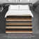 Horizontal Stripes Machine Printed Comforter