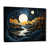 Cadre flottant noir