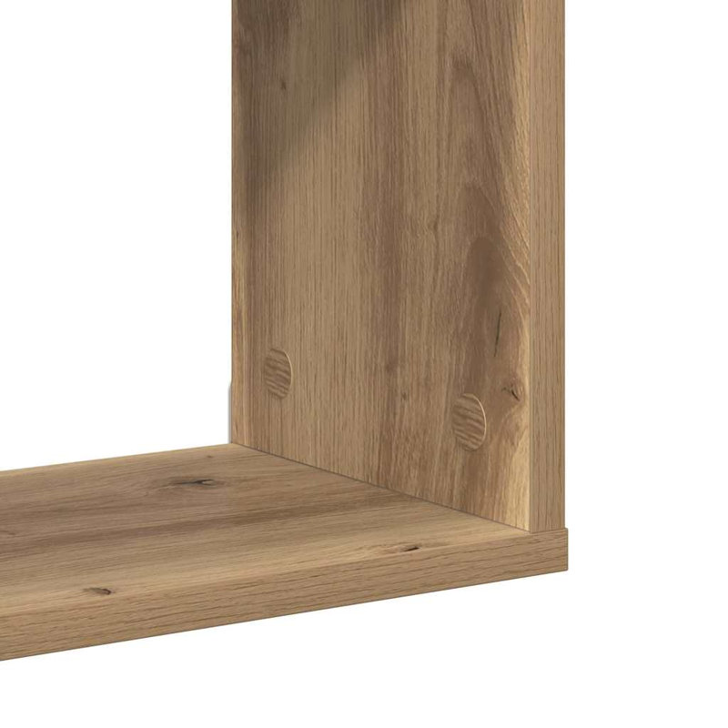 Wall Shelf 100 X 20 X 53 Cm Engineered Wood, Artisan Oak