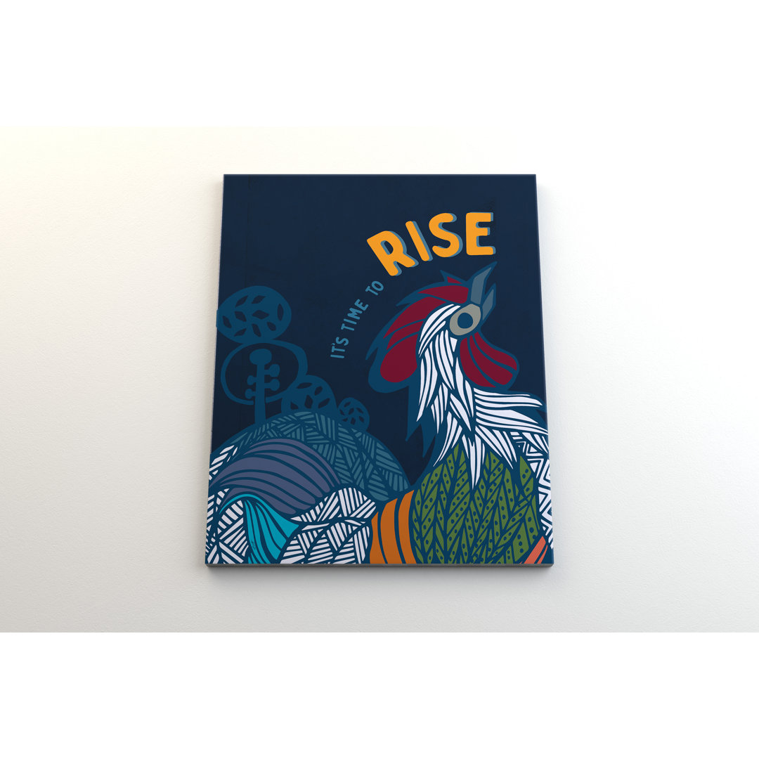 Time to Rise by Ify Ojo - Wrapped Canvas Graphic Art Print ULLI HOME 