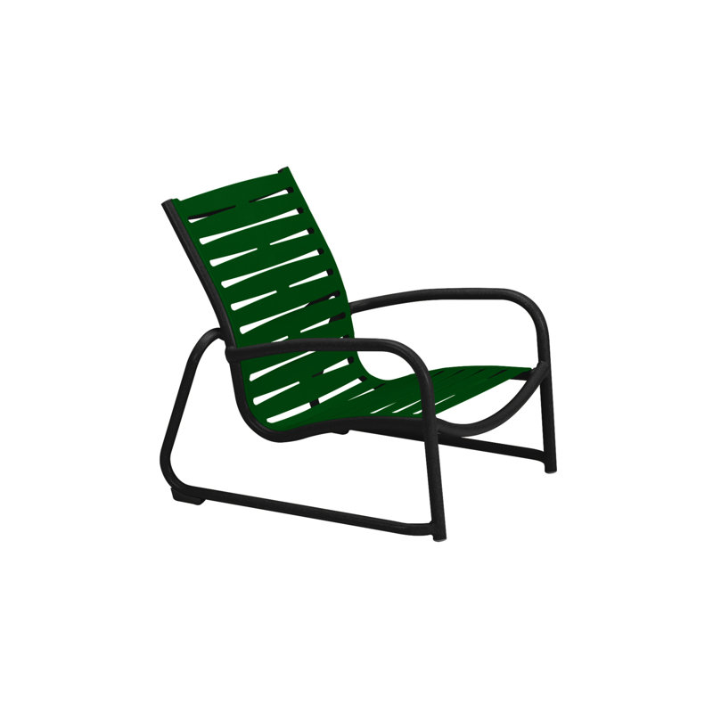 Fauteuil de patio Millennia EZ Span ™, Vert forêt, Obsidienne