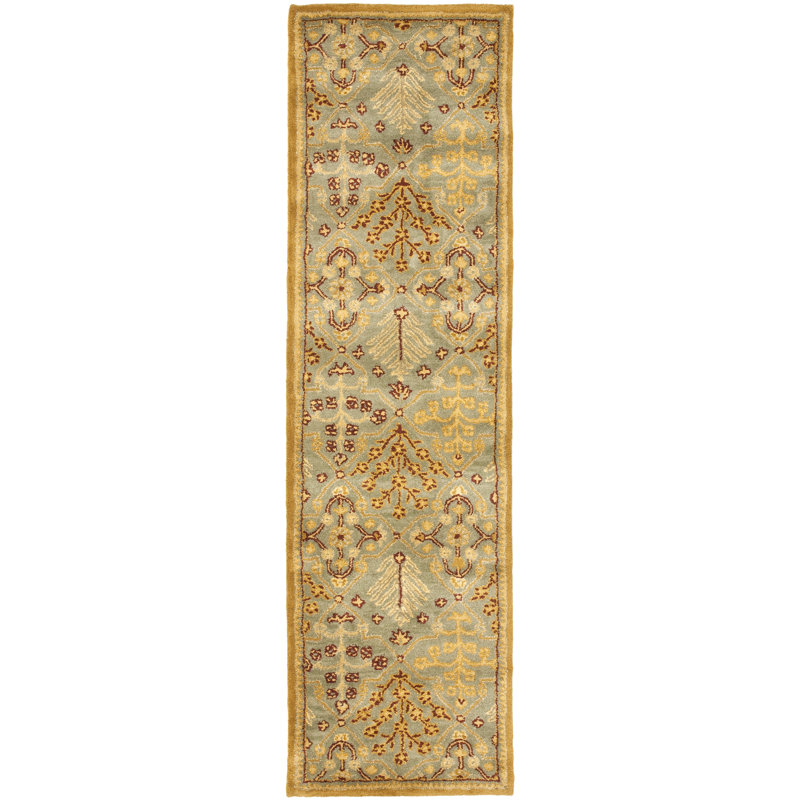 Dunbar Hand Tufted Wool Oriental Rug, Runner 2'3" x 12'