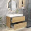 Ensemble de meuble-lavabo simple 35 po mural-1046574085