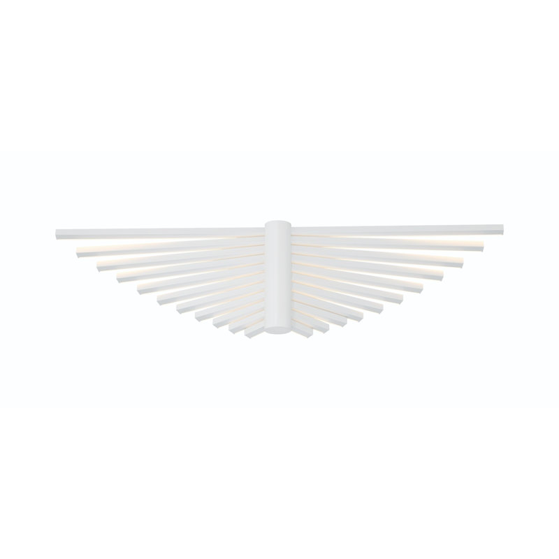 Seraph 1 Light 24.5" Sconce, White