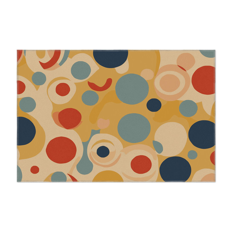 Snazzy Dash Indoor And Outdoor Area Rug, Rectangle 5' x 7'
