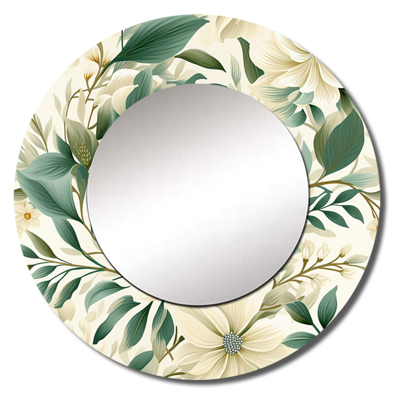 Samul Subdued Oasis Boho, 36 po x 36 po, Rond