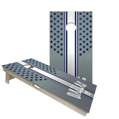 Dallas 2x4 Cornhole Board Set | Includes (2) Boards (8) Bags & Optional Accessories