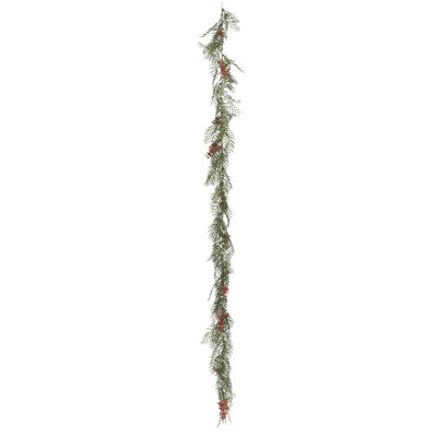 Guirlande à baies et feuilles artificielles brésiliennes