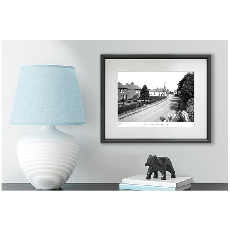 Misterton, Haxey Road 1958 - Single Picture Frame Print, 40cm H x 50cm W x 2.3cm D