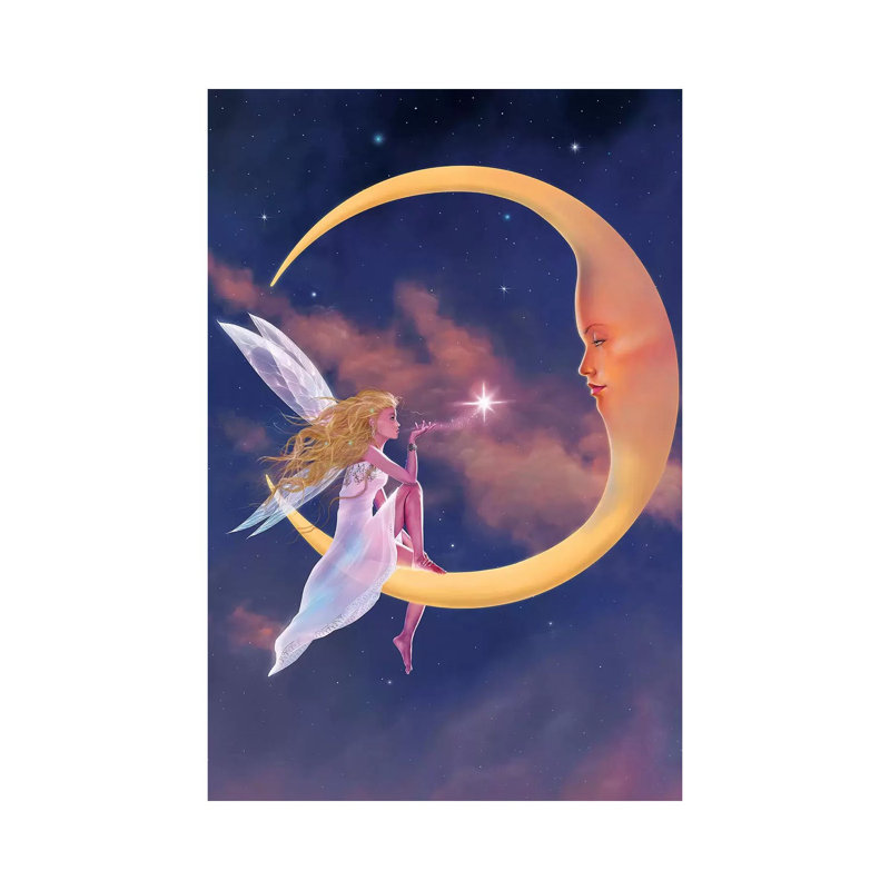 Star Kiss by Vincent Hie - Print on Canvas, Wrapped Canvas, 101.6 cm H x 66.04 cm W x 1.91 cm D