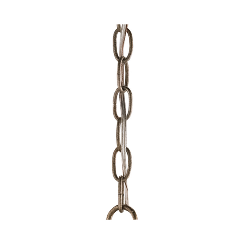 3' Harlow Silver Leaf Chain