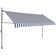Dakota Fields Fabric Cover Retractable Patio Awning