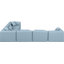 Canapé modulaire en similicuir 6 pièces Houswerth-94884313