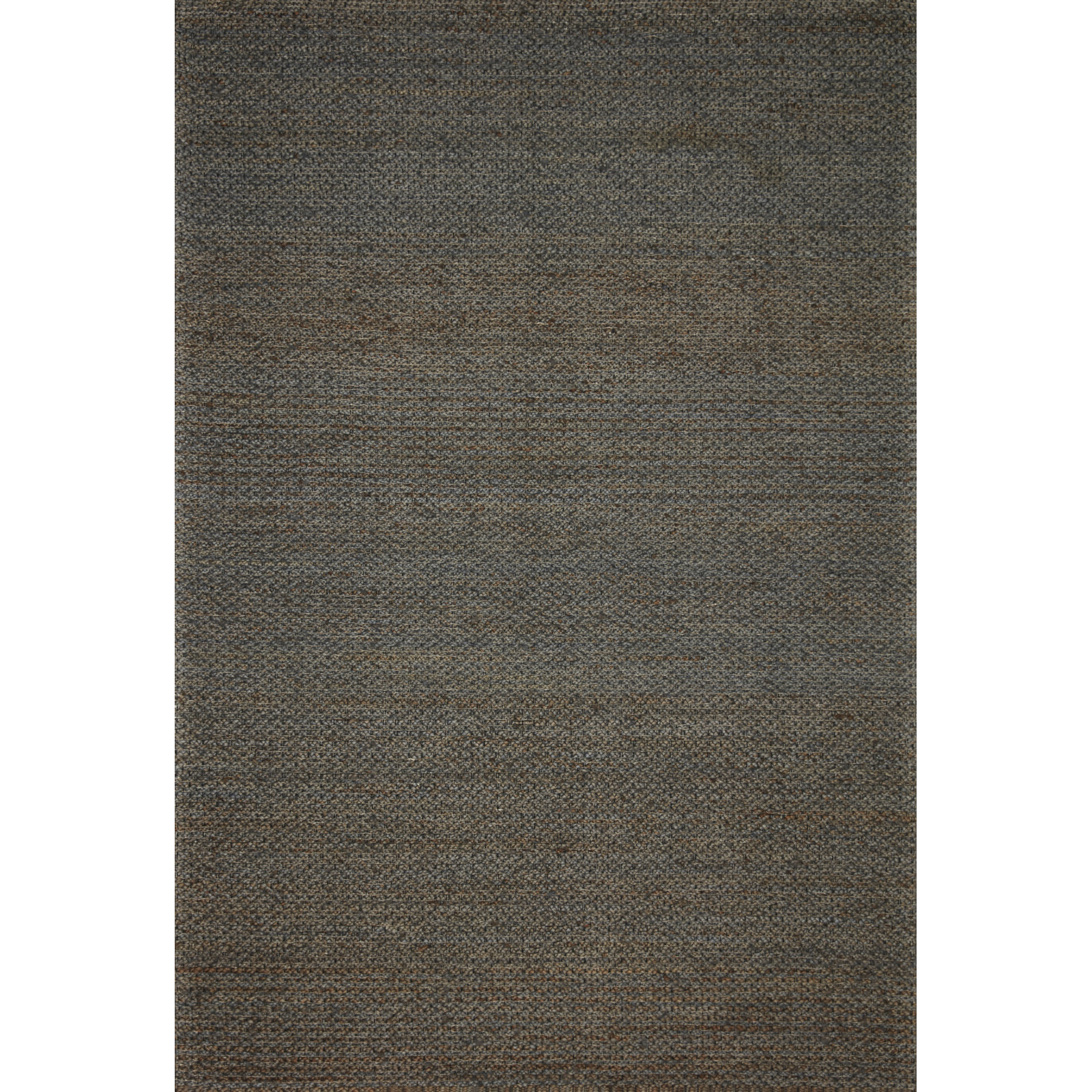Abisai Brown Gray Hand-Woven Jute Rug, Runner 2'6" x 7'6"