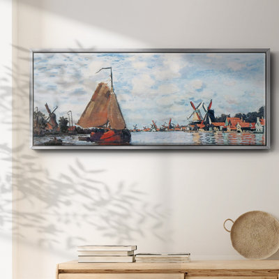 Zaan at Zaandam, 1871 01- Framed Canvas