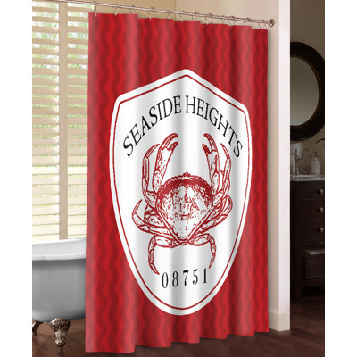 Seaside Heights Shower Curtain