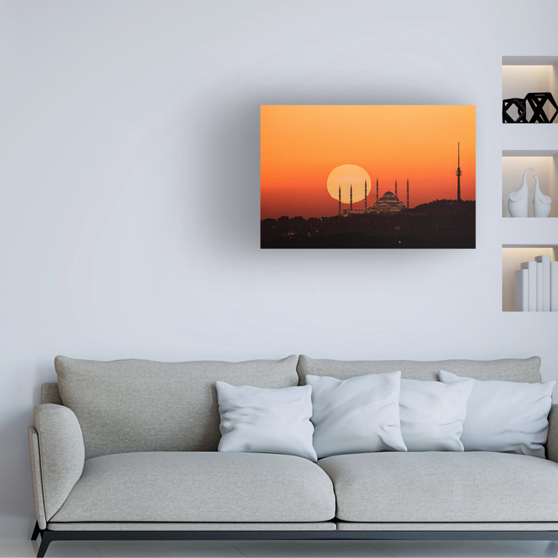 Art sur toile, Bolog Jie, H 12 po x l 19 po x P 2 po