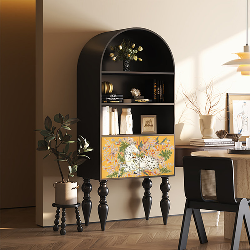 Modern art multi-functional decorative bookcase