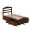 Lit plateforme en bois massif avec pieds de lit et tiroirs de rangement Elliana-353239066-353239045