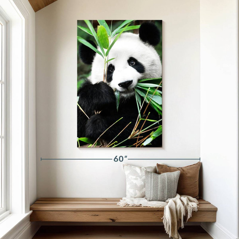 Brampt Giant Panda I, 48" H x 32" W
