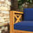 Acacia Solid Wood 4 - Person Patio Conversation Set with Cushions-114236181