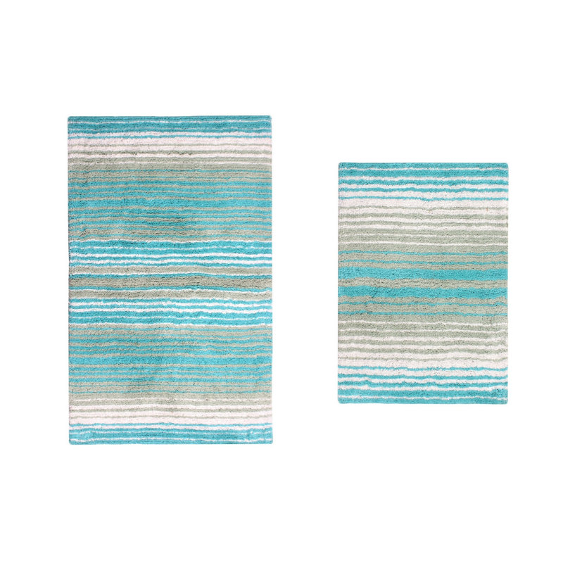 Griffing Bath Rug, Turquoise