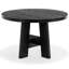 Beverley Round Wood 47 Inch Dining Table-1338026033
