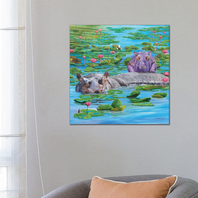 Lovely Lilly by Laura Curtin - Wrapped Canvas Gallery-Wrapped Canvas Giclée, 66.04 cm H x 66.04 cm W x 1.91 cm D