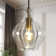 Emanoila 1 - Light Single Mini Pendant with Fluted Ripple Textured Glass