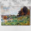 Les berges de la seine au pont d'Argenteuil, 1874, toile tendue avec châssis-2088611313