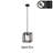 1 - Light Kitchen Island Lantern Square/Rectangle Pendant-1827182375