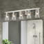Éclairage pour meuble-lavabo à 5 lumières Yohan-88580174