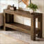 Table de canapé à 2 niveaux, table de vestibule, console