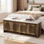 Banc de lit tapissier 55,12 po Farmhouse