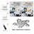 Rishikesh 29.13 '' 6-Speed Dimmable Reversible Ceiling Fan With LED Lights And Remote Control