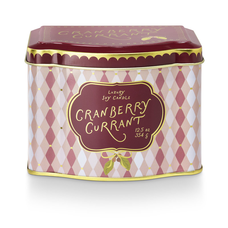 Cranberry Currant Printed Tin