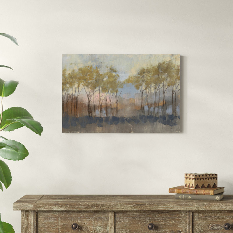 Ocre Treeline II, H 20 po x l 30 po x P 1,25 po