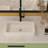 24"X14"  Ceramic Rectangular Vessel Bathroom Sink