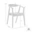 Chaises de salle à manger à dossier ouvert avec accoudoirs en bois d'hévéa et tissu Jeyhan-1774937174-1774937175-1805657383