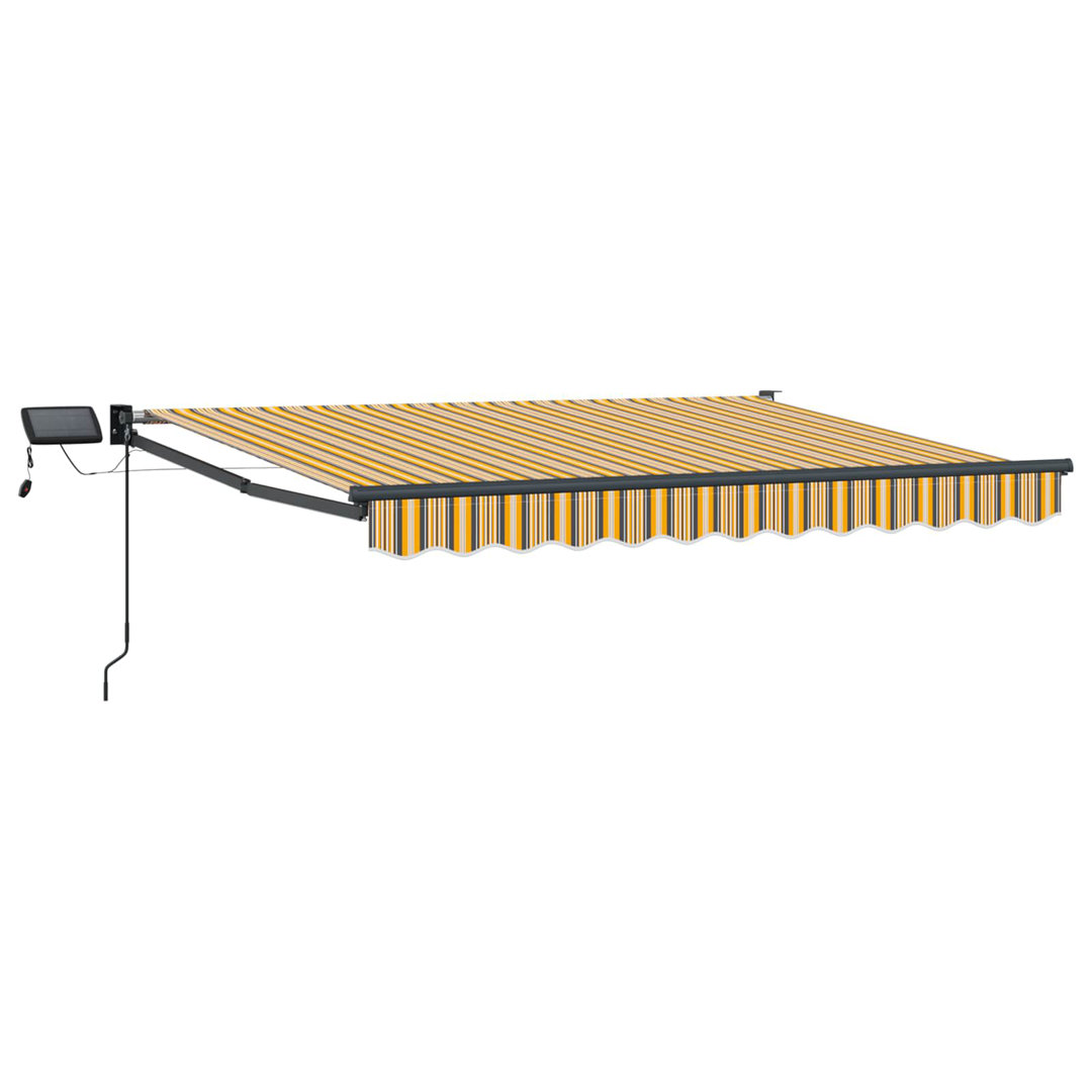 VidaXL Polyester Cover Retractable Patio Awning