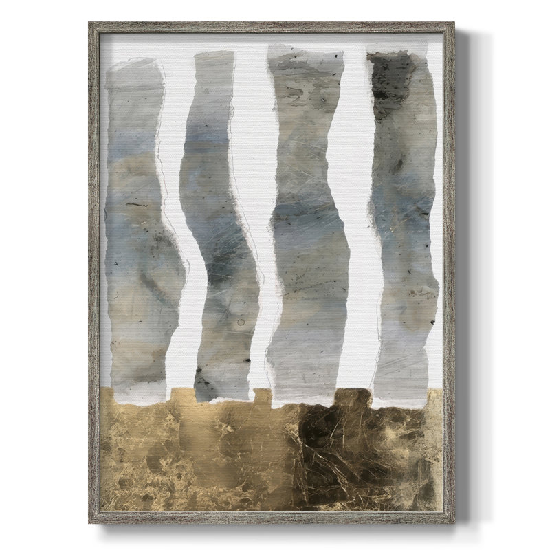 «Protracted Pillars II», reproduction encadrée - bois massif, H 30 po x l 24 po