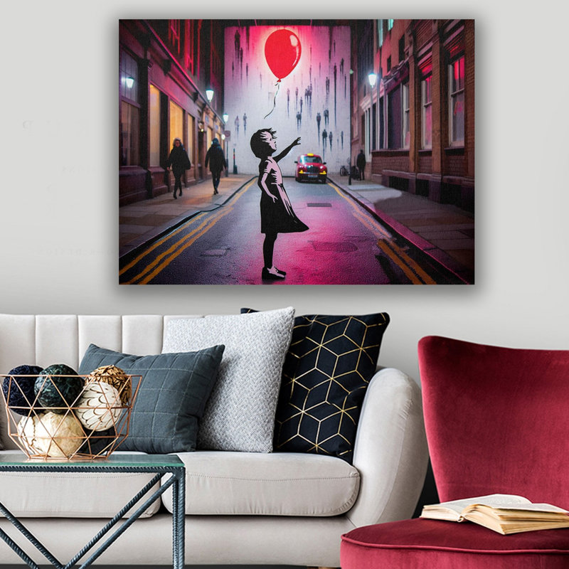 Decorative Canvas Painting, 27.6" H x 39.4" W