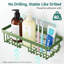 Organisateur de salle de bain mural antirouille avec porte-savon No-Drilling-186439334